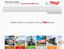 Tablet Screenshot of fliegl.com